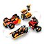 71864 Конструктор детский LEGO Ninjago Комбинируемый автомобиль Кая и Коула, 394 деталей, возраст 7+ — 3181318 — 3