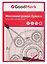 Бумага миллиметровая А4 25л рыжая сетка, склейка, GoodMark — 3101500 — 1