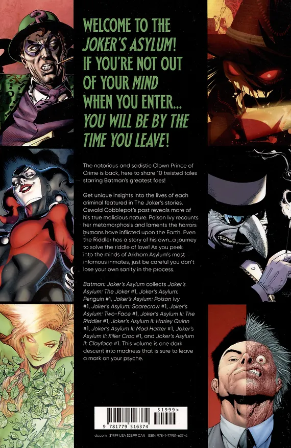 Книга Batman. Jokers Asylum (Джейсон Аарон) — 2