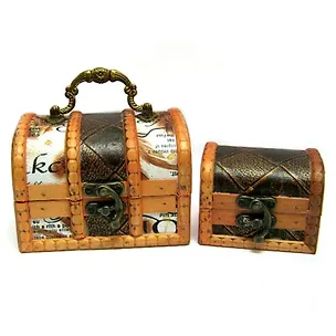 Набор из 2-х сундучков (K092) (12х10х8,5) 2367998