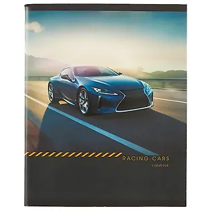 Тетрадь в клетку Unnika, "Скоростное шоссе", 96 листов, в ассортименте 244105