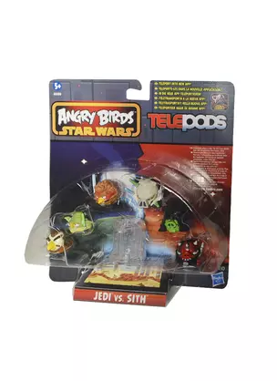 Angry Birds Star Wars Набор из 6 фигурок (A6180) (Hasbro) (5+) (блистер) — 2404385 — 1