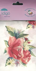 IDIGO декупажная карта 32*45 акварельные цветы d130