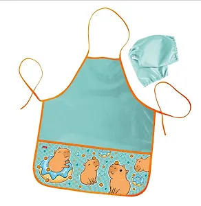 Фартук для труда "Ка-пи-ба-ра", 2 кармана