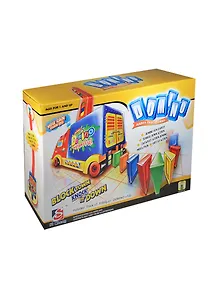 Машинка на батарейках расставл. домино (4601250910123) (100 деталей) (3+) (коробка)