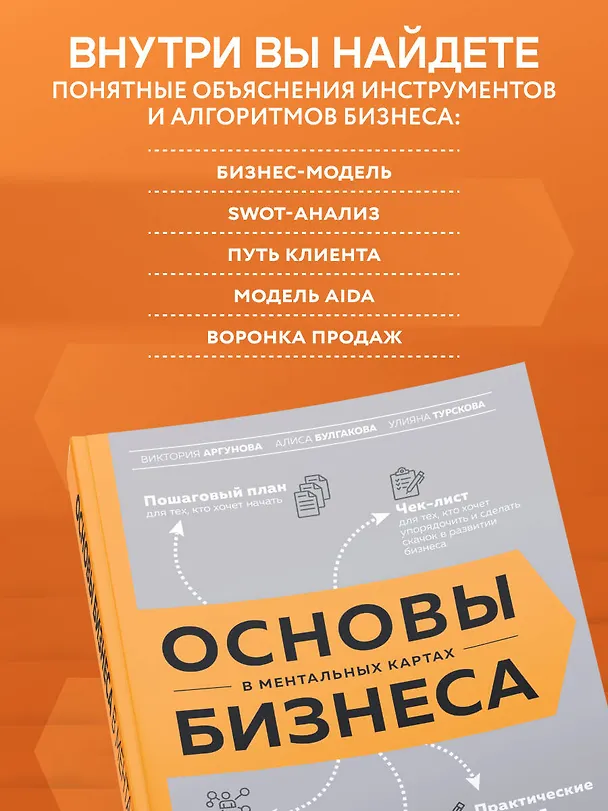 Книга Основы бизнеса в ментальных картах (Виктория Аргунова, Алиса Булгакова, Улияна Турскова) — 7
