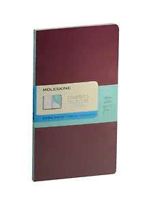 Записная книжка А6+ 56л в точку "Chapter" Slim фиолетовая, Moleskine