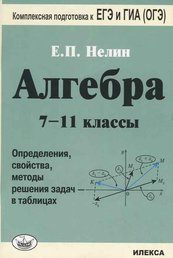 Книга Алгебра. 7-11 кл. Определения, свойства, методы решения задач - в таблицах. (Евгений Нелин) — 3