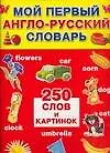 Книга Мой первый англо-русский словарь 250 слов и картинок (Александр Жабцев)