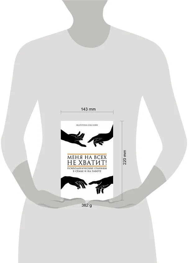 Книга Меня на всех не хватит! Психологические границы в семье и на работе (Екатерина Оксанен) — 4
