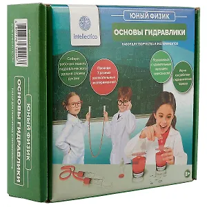 Набор для опытов и экспериментов Intellectico Основы гидравлики 218