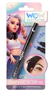 Подводка для глаз со штампом (Луна) (WOW) (2,4г) (WOW00015m)