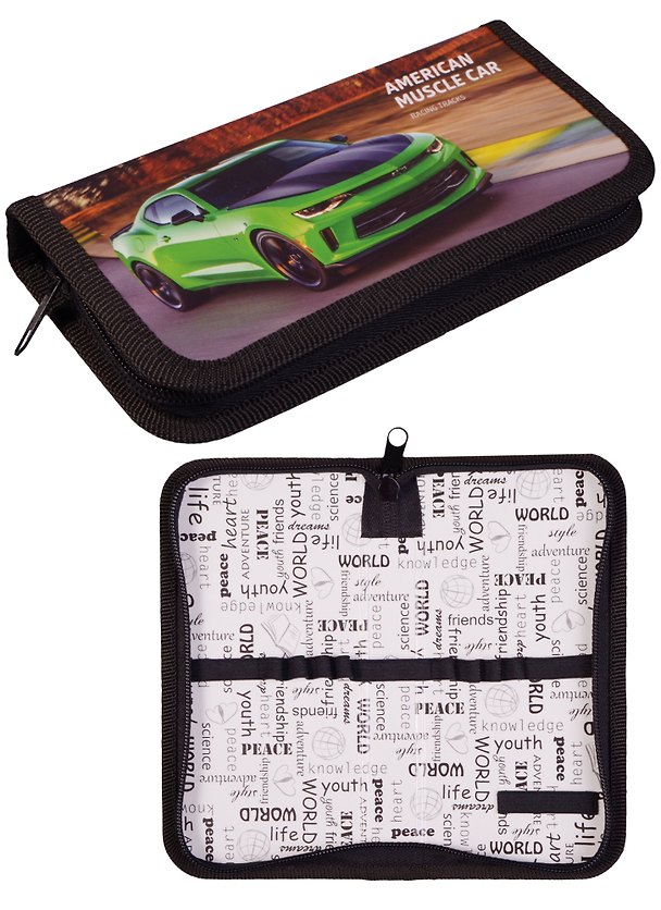 Пенал 1 отделение "Авто. Supercar" 244193 — 1