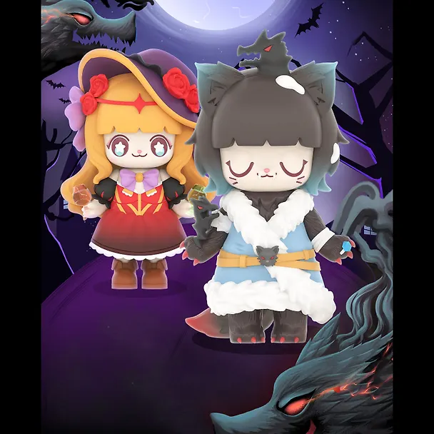 Фигурка коллекционная 52TOYS KIMMY&MIKI Werewolf 2 серия в ассортименте (коробка) (43883) 3093173 — 4