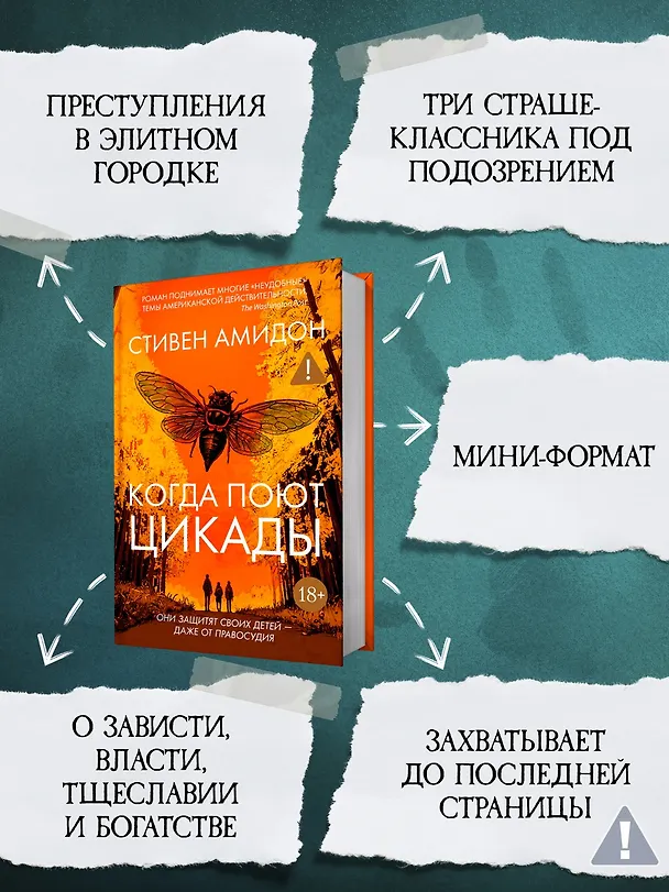 Книга Когда поют цикады (Стивен Амидон) — 6