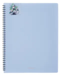 Папка 20ф А4 на спирали "Soft Manga" ассорти,