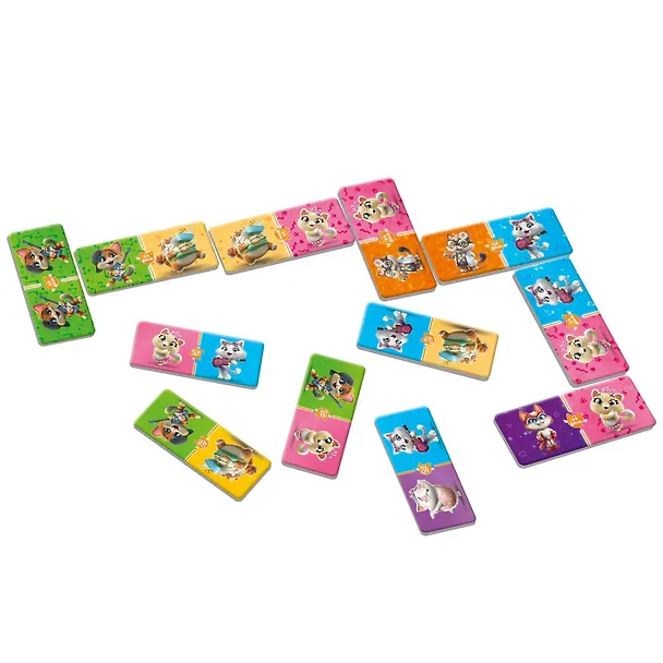 Игра настольная «44 Котенка Домино», Vladi Toys 2789763 — 3
