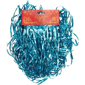 Новогодний дождик серебряный мерцающий, 9 х 150 см