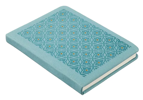 Записная книжка «Gallery. Мятный NEW» А6, 80 листов в клетку, экокожа, Listoff 3075574 — 2