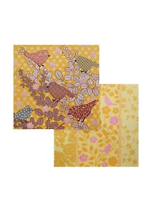 Набор салфеток для декупажа Ульяна оранжевыйНежная полоска оранжевый (10/9000024724778)