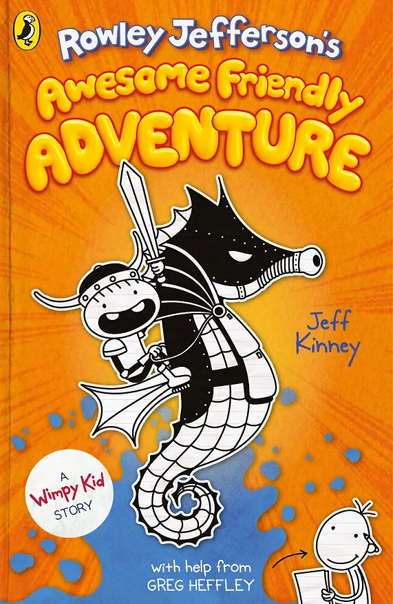 Книга Rowley Jefferson's awesome friendly adventure (Jeff Kinney) — 1