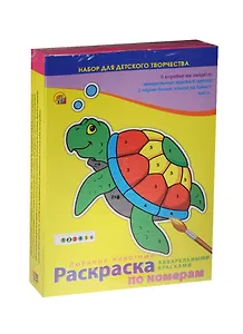 Картина-раскраска по номерам «Любимые животные», Рыжий Кот