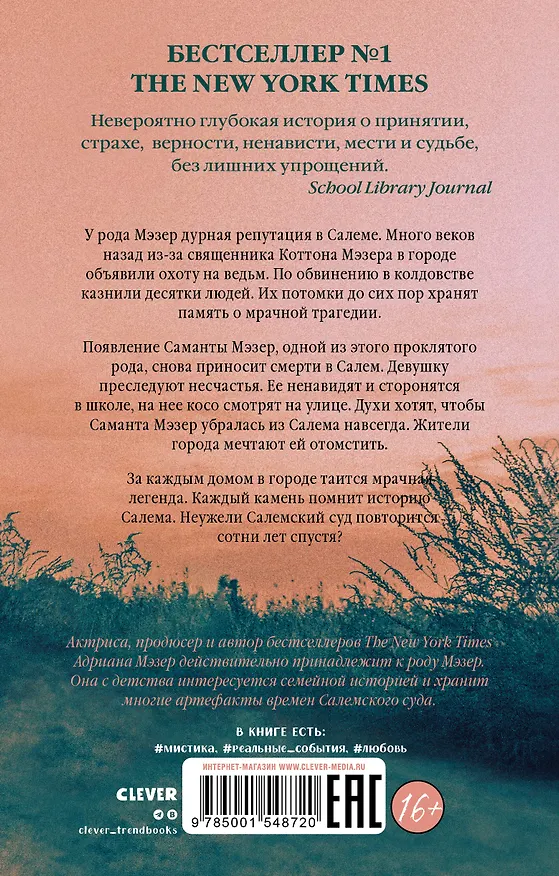 Книга Как повесить ведьму (Адриана Мэзер) — 7