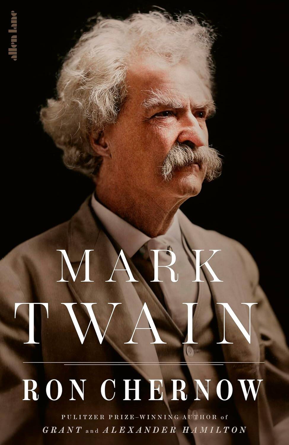 Обложка книги «Mark Twain Biography (Ron Chernow) Марк Твен Биография (Рон Чернов) /Книги на английском языке»