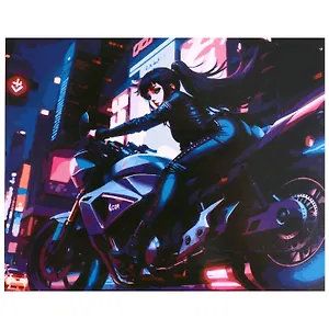 Холст с красками по номерам "Жажда скорости", 40 х 50 см