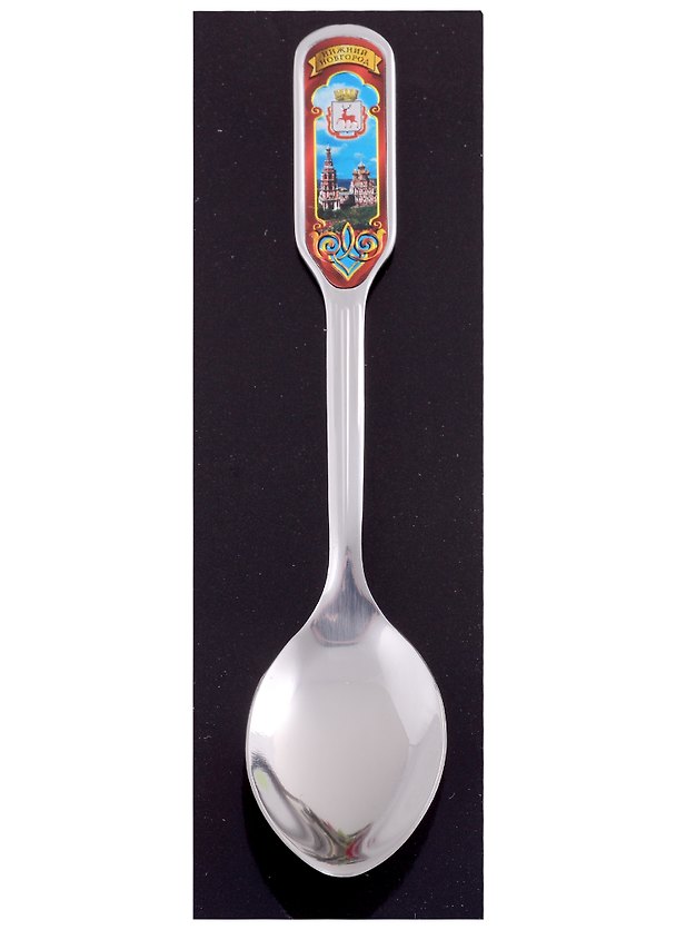Ложка сувенирная Нижний Новгород (нерж.ст.вст.цв.красн.) 2913471 — 1