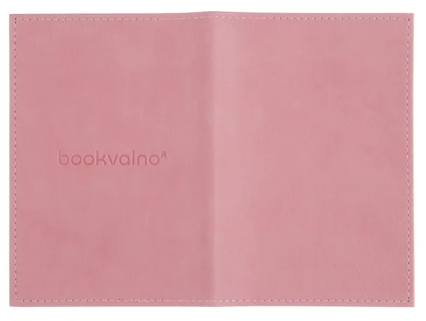 Обложка для паспорта bookvalno, цвет розовый  (экокожа) (ОПН2025-3) 3121807 — 4