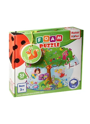 Foam Puzzle Сюжетные мягкие пазлы Феи (RK1202-02) (35 эл.) (толщина 6мм) (3+) (коробка) 2478528
