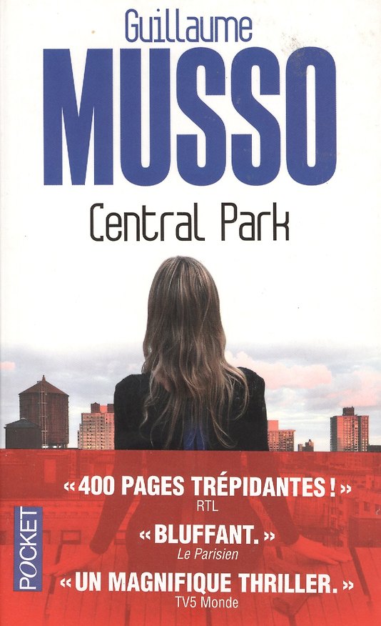 Книга Central Park (Гийом Мюссо) — 1