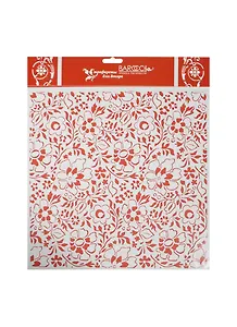 Трафарет пластик многоразовый Цветочная Поляна (АН3832800) (Ф-041) (30х30см)