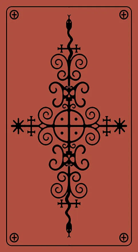 Книга Набор Таро ВУДУ (Фабио Листрани) — 2