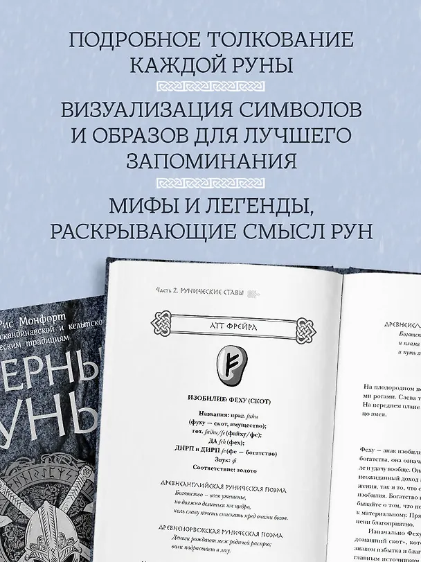 Книга Северные руны. Как понимать, использовать и толковать древний оракул викингов (Пол Рис Монфорт) — 7