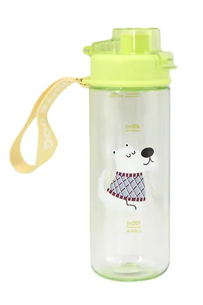 Бутылка Собачка Cute Dog (зеленая крышка, пластик) (600мл) (12-7306-202510-STB-53) 3135659
