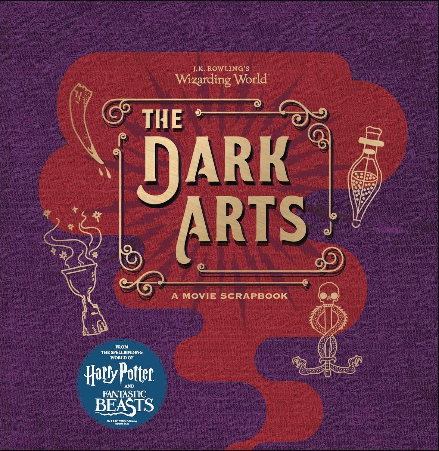 Обложка: J.K. Rowling's Wizarding World - The Dark Arts Волшебный мир Дж К Роулинг -Темные искусства/ Книги на английском языке
