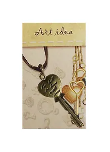 Кулон Ключ (QA-4408) (5см) (1шт) (упаковка)