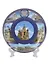 Тарелка декоративная с подставкой Храм Василия Блаженного фото (фарфор) (10см) (Москва) (10-K6-19) — 3135333 — 2