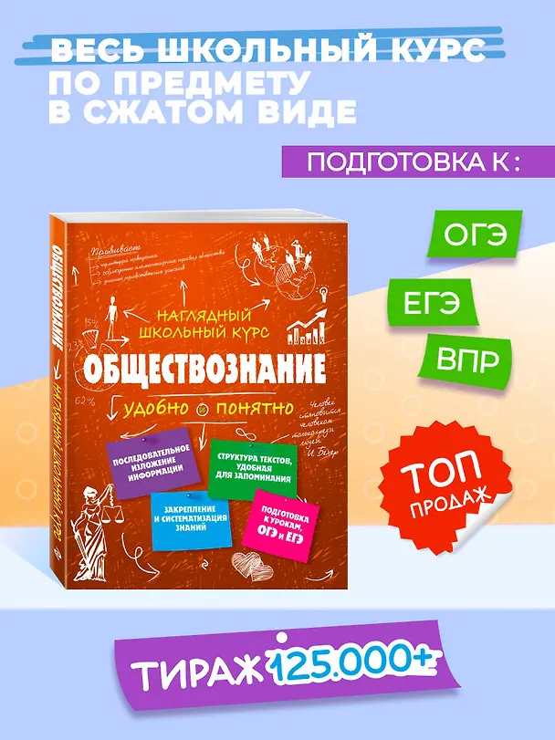 Книга Подготовка к урокам, ОГЭ и ЕГЭ. Обществознание. Удобно и понятно (Светлана Гришкевич) — 1