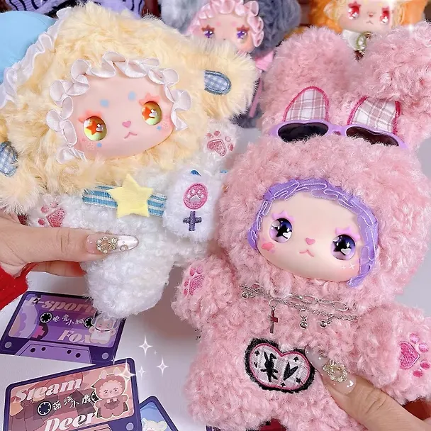 Коллекционные игрушки-сюрприз Милашка (Lovely Emma) "Панк-эра", 15см, 12-Luckyemma-04, Blind Box, Lucky Emma 15+ 3157247 — 15