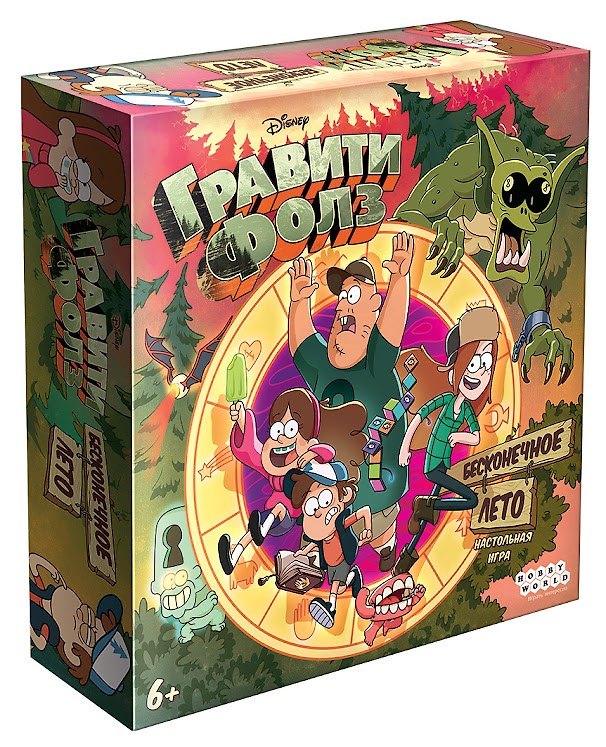 Настольная игра «Гравити Фолз Бесконечное лето», Hobby World 2885228 — 1