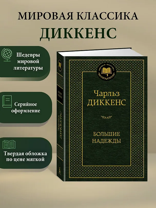 Книга Большие надежды (Чарльз Диккенс) — 3