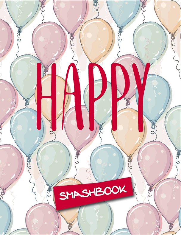 Книга для записей «Happy. Разноцветный с наклейками», 160 страниц, Эксмо 2904458 — 1