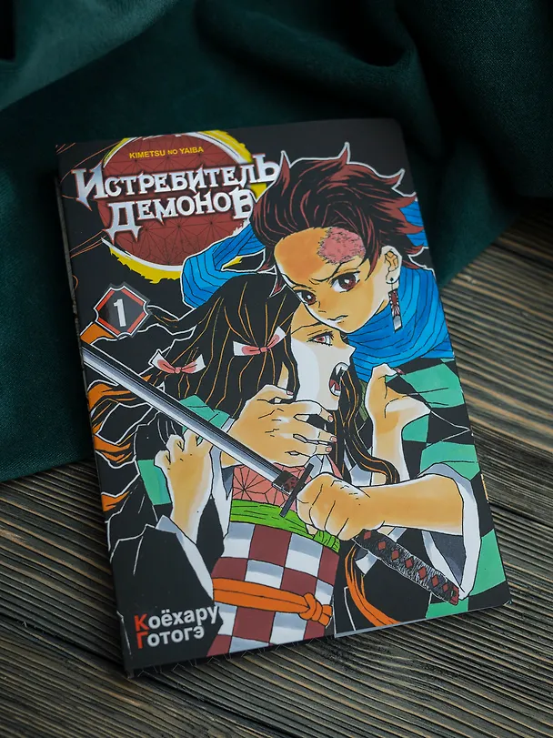 Истребитель демонов. Том 1 (Клинок, рассекающий демонов / Demon Slayer: Kimetsu no Yaiba). Манга 2912095 — 2