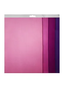 Набор феТетрадь листовой Сиреневый градиент (HY110136) (20х30см) (1,4мм) (4цв.) (Hobby and You) (упако