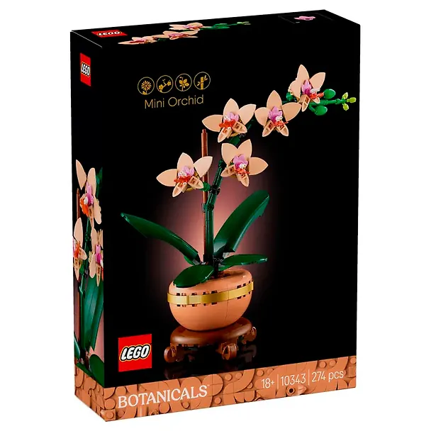 LEGO Botanical Collection: Мини-орхидея, 274 детали (10343) 3118441 — 2