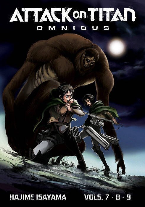 Книга Attack on Titan. Omnibus 3 (Volumes 7-9) (Хадзимэ Исаяма) — 1