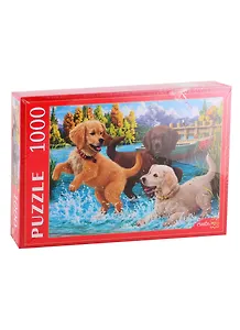 Пазл 1000 эл. Игривые лабрадоры Ф1000-7954